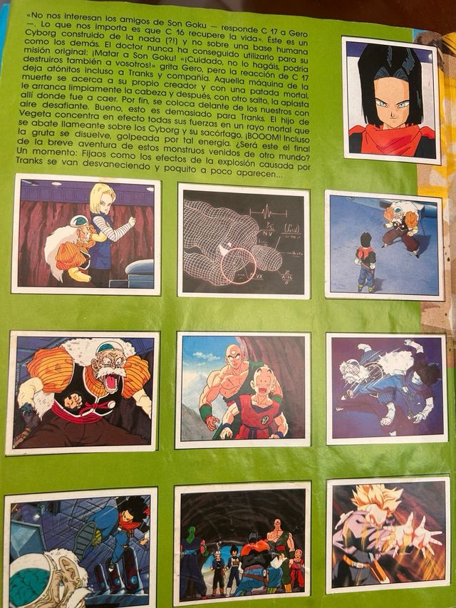 Album bola de dragon ball z 2