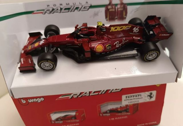 FERRARI CH.LECLERC ESCALA1/43.V.ESPECIAL