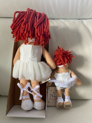 My Doll set Bambole Ballerina tutu’ bianco