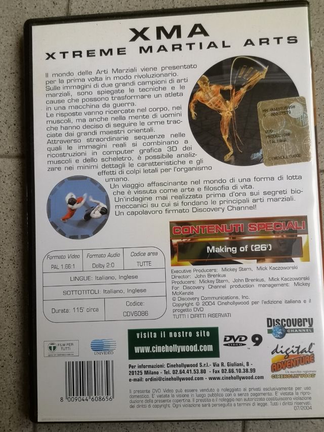 DVD Arti marziali Discovery Channel