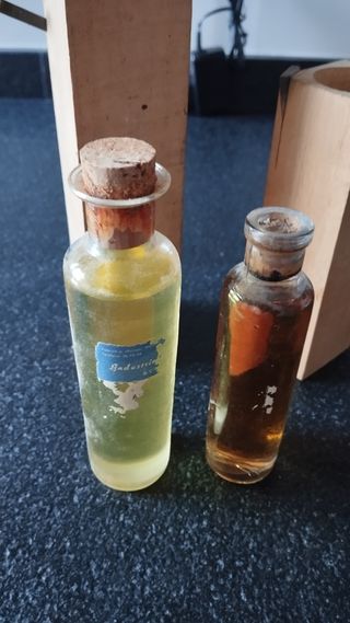 Botellitas antiguas de farmacia