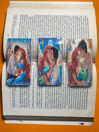 3 segnalibri the little mermaid calamitati