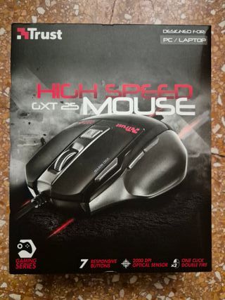 Mouse Trust Gaming GXT 25 - nero
