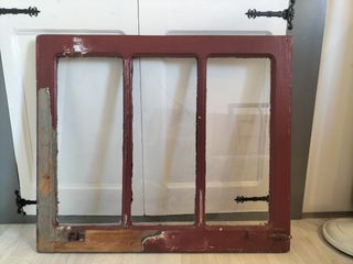 Hoja de ventana antigua