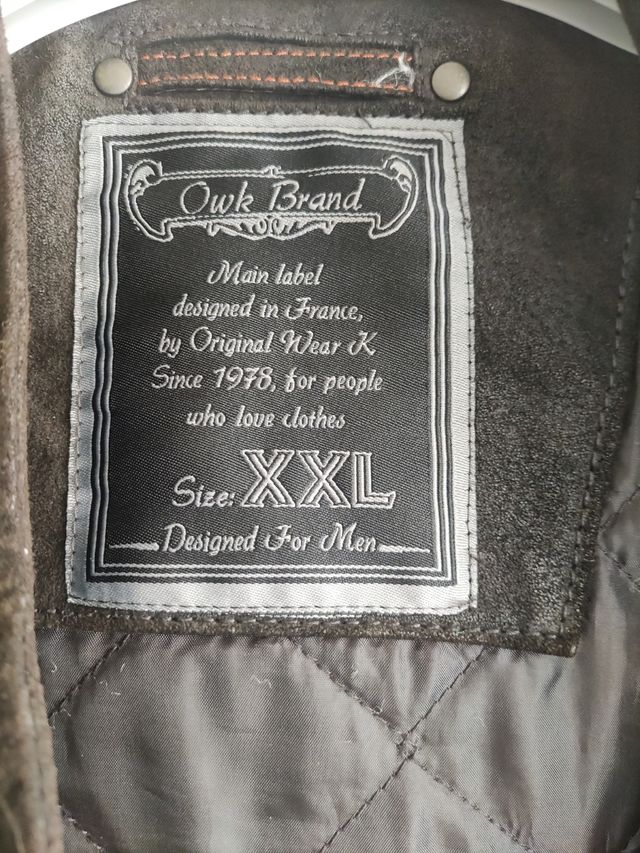 Cazadora hombre talla XXL