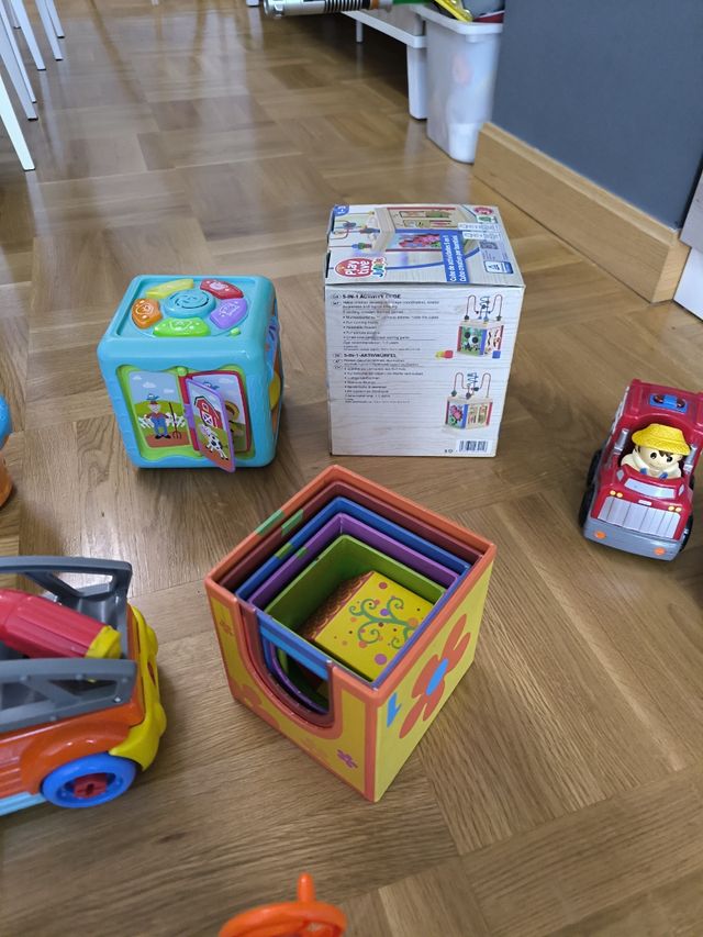 Lote juguetes 1-2-3 años