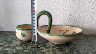 Cuenco de cerámica para aceitunas
