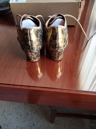 Zapatos de bailes latinos mujer T40