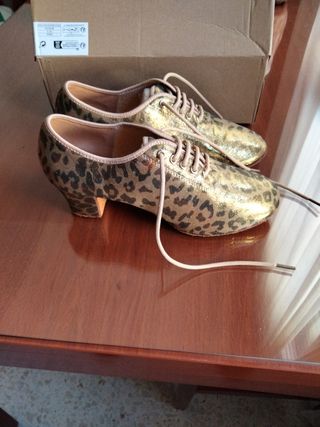 Zapatos de bailes latinos mujer T40