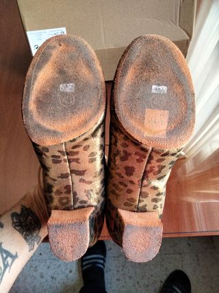 Zapatos de bailes latinos mujer T40