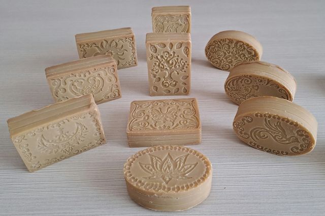 Sapone artigianale olio Mandorla e burro di cacao