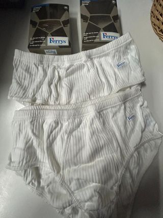 2 calzoncillos ferrys abiertos talla 48M