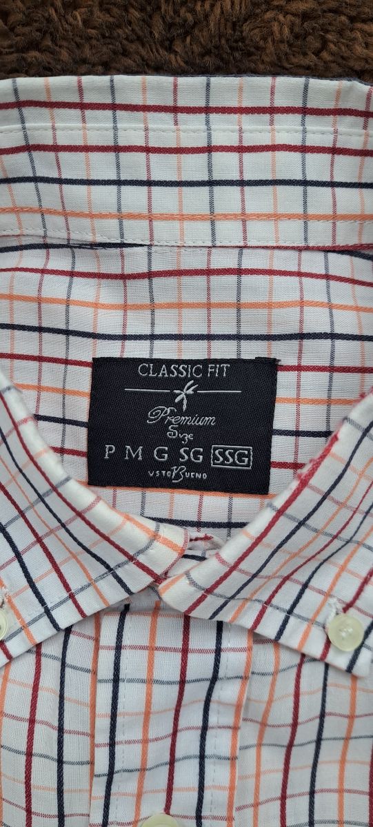 Camisa de cuadros hombre Visto Bueno
