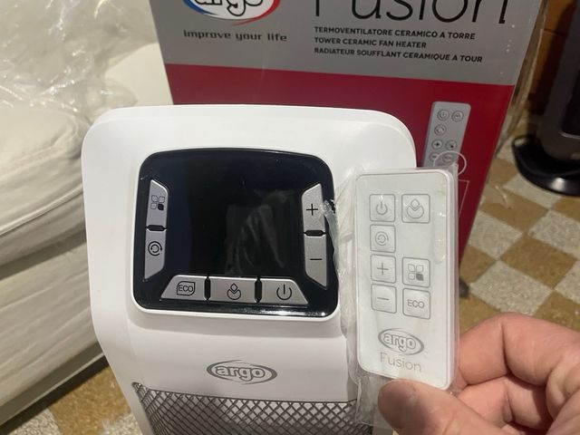 Argo FUSION Termoventilatore ceramico a torre