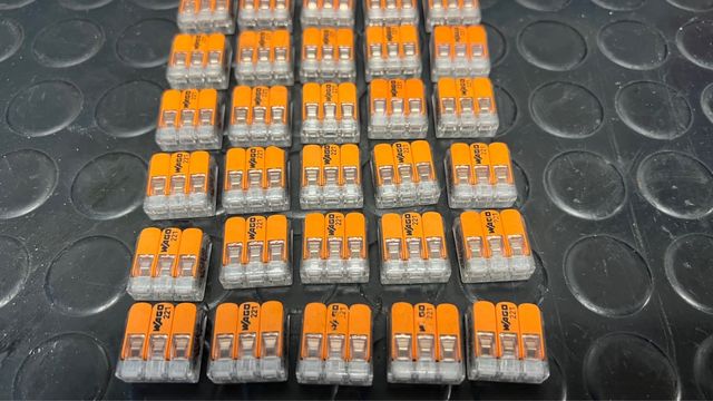 60 pcs conectores electricos WAGO