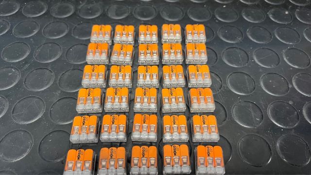 60 pcs conectores electricos WAGO