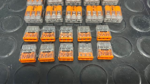 60 pcs conectores electricos WAGO
