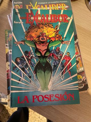 Comics Excalibur lote