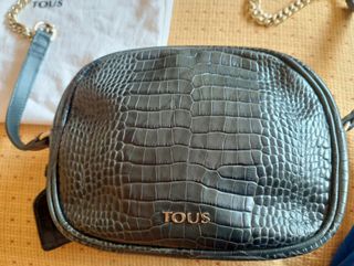 Ultimo precio!!!!-Bolso Bandolera tous piel verde