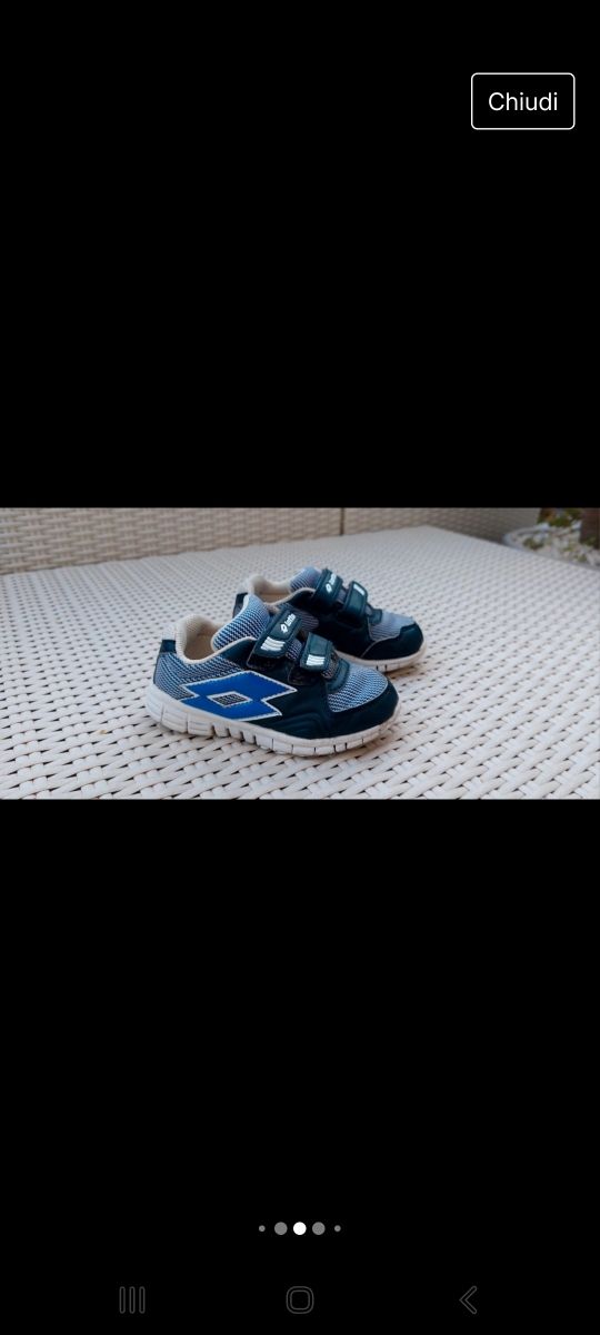 Scarpe Lotto bambino EU26,USA9.5,UK8.5,MM165