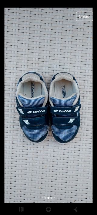 Scarpe Lotto bambino EU26,USA9.5,UK8.5,MM165