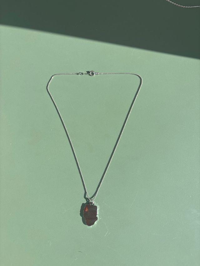 Colgante de niña  con motivo de la Mini