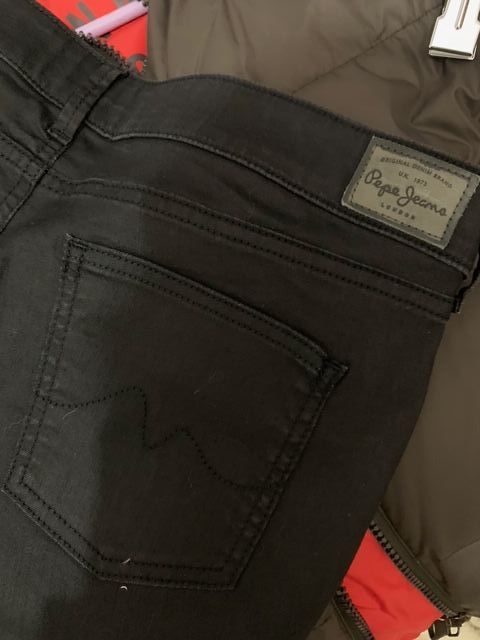 Vaqueros negros Pepe Jeans
