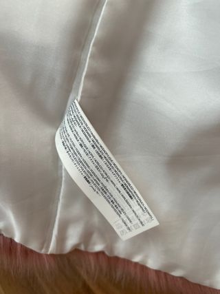 Abrigo pelo sintetico  38/40 rosa  Mango 