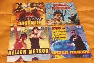 4 PELICULAS DE ACCIÓN Y LUCHA