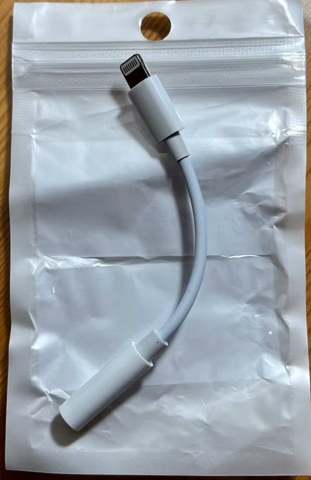 Adaptador Lightning auricular jack 3,5