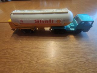 Majorette Camión Bernard y remolque Shell