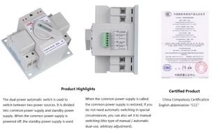 Switch de transferencia automática 4P 63A CNC