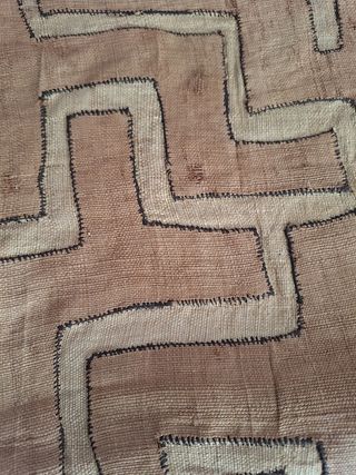 Tejido KUBA del Congo antiguo