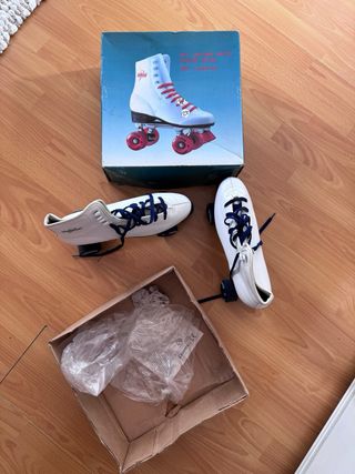 Patines cuatro ruedas vintage