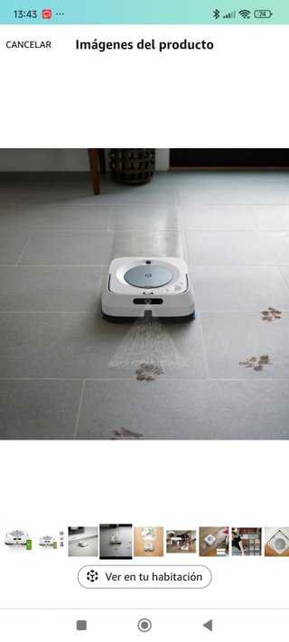 Roomba iRobot friegasuelos WiFi