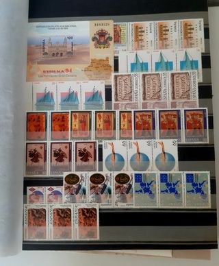 Sellos España/Andorra 1994-1997