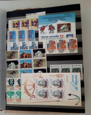 Sellos España/Andorra 1994-1997