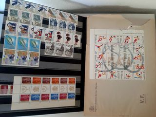 Sellos España/Andorra 1994-1997