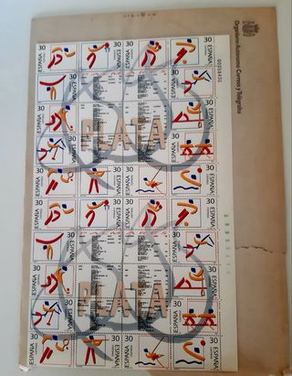 Sellos España/Andorra 1994-1997