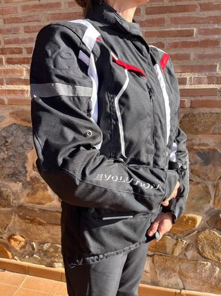 Chaqueta moto mujer nueva