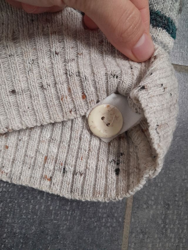 Cárdigan Suéter abierto vintage 90s