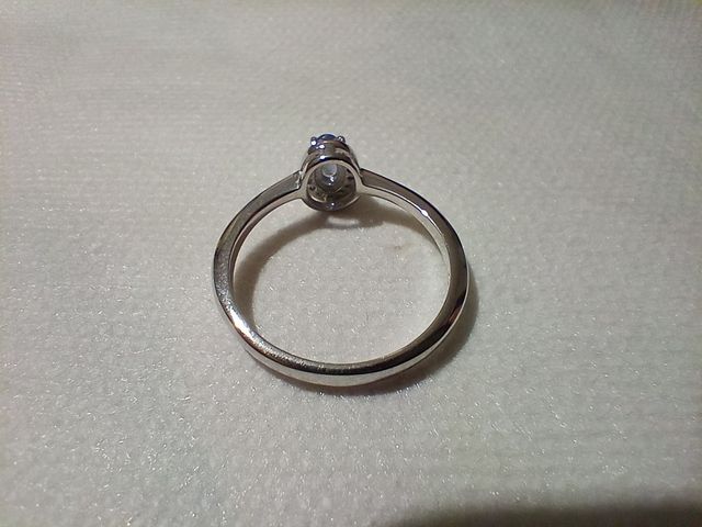 Anillo de plata de ley 925 con piedra natural