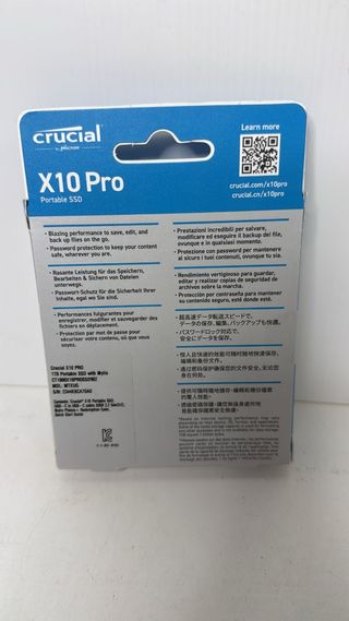 Crucial X10 Pro 1TB Portable SSD