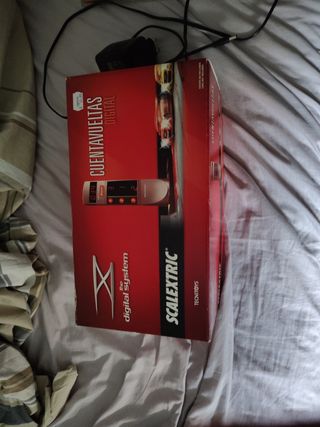 Scalextric cuentavueltas digital