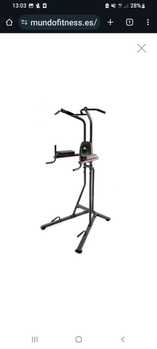 Adidas power silla romana dominadas  Flexiones etc