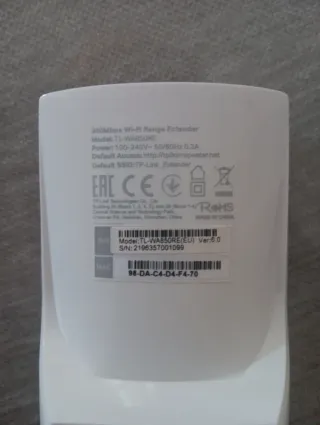 Conjunto router y repetidor  tp link