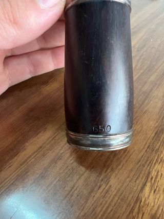 Barrilete clarinete buffet tosca 650mm