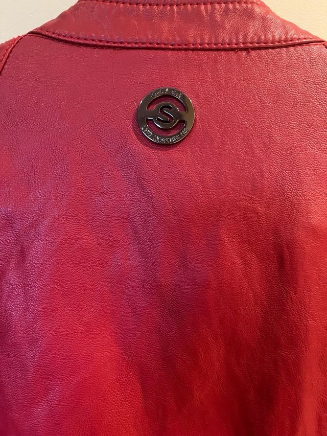 Chaqueta de cuero de mujer de Salsa