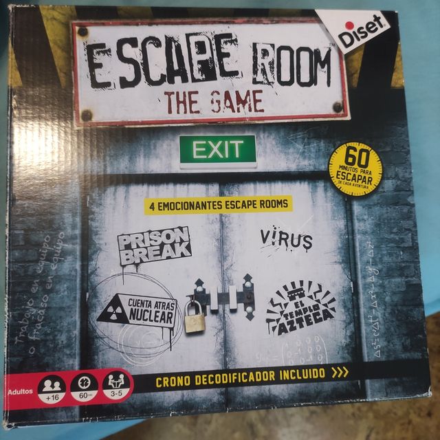 Juego de mesa Scape Room