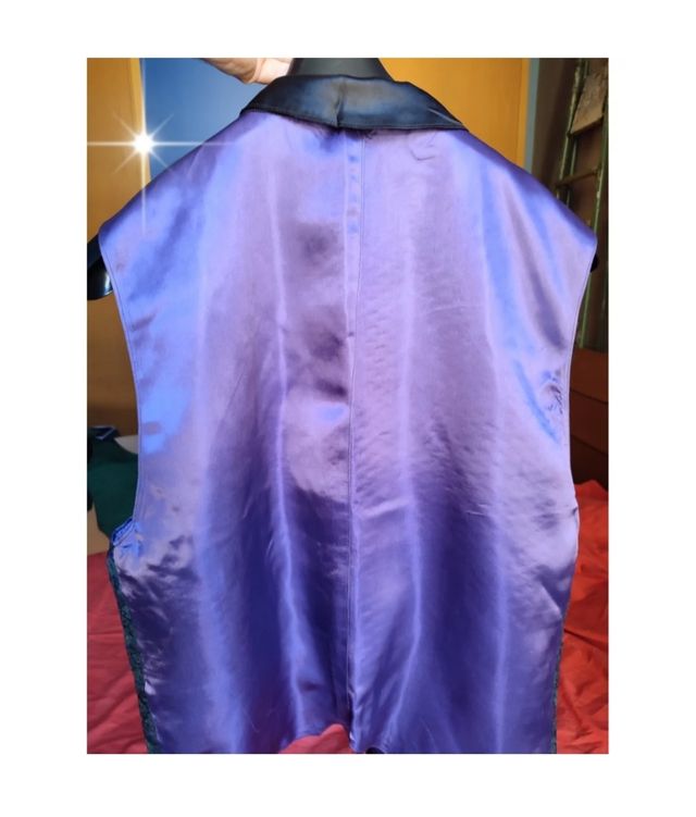 Gilet Vintage raso e pizzo